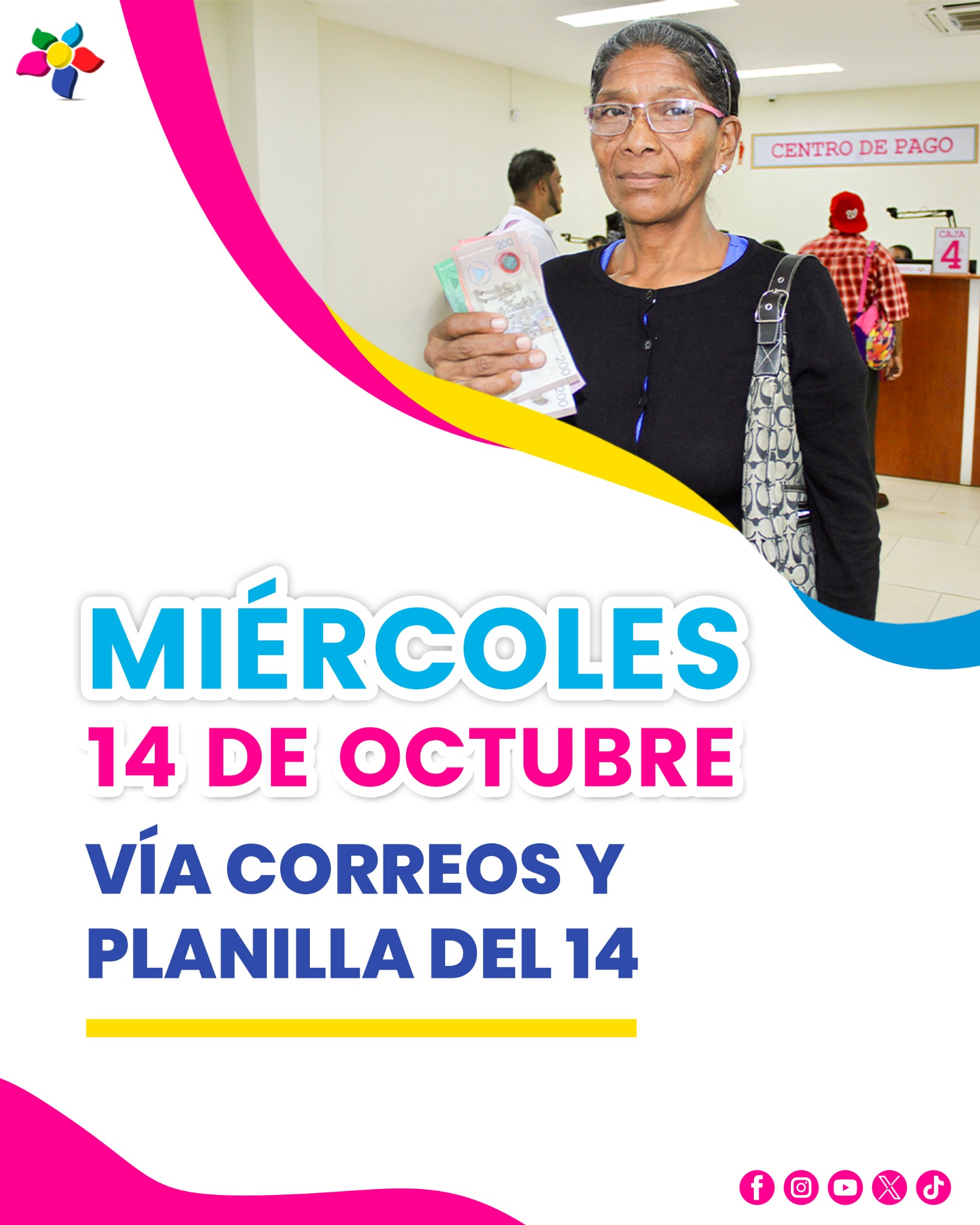 Planilla 14 y Correos: miércoles 14 de octubre
